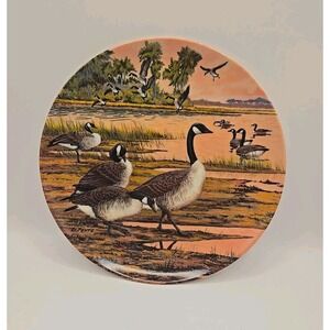 Dominion China LTD "WINTER HOME" 1986‎ Vintage Plate By Donald Pentz